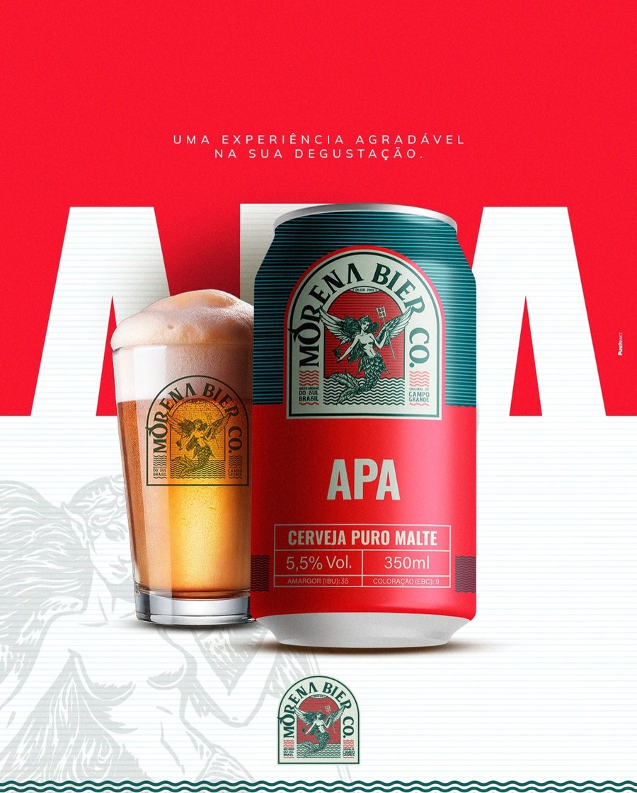 Lata de APA Morena Bier