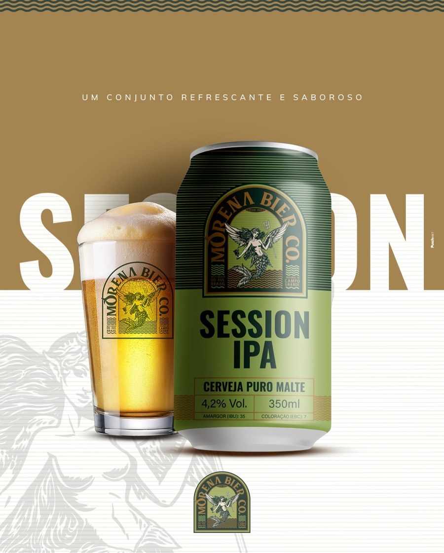 Lata de Session IPA Morena Bier